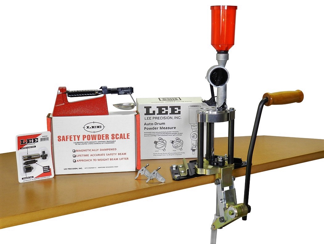 Lee VALUE 4 Hole Turret Press KIT Herlaad Set